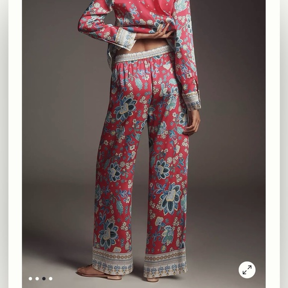 Anthropologie-Maeve Printed Pull-On Pants - Picture 3 of 11